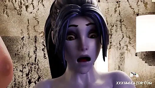 Widowmaker badezimmer backshots Gameplay