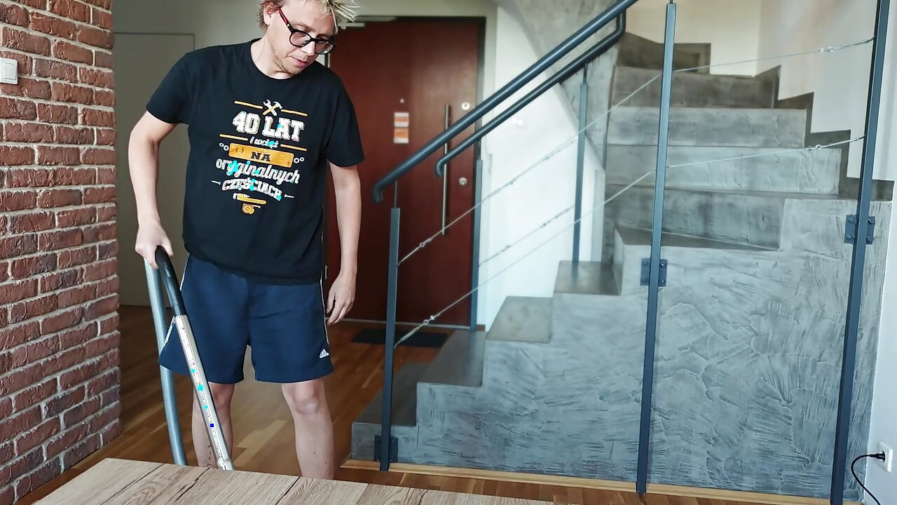 The Wife Comes Home and Wants Her Husband to Fuck Her Hard and Cum in Her Pussy