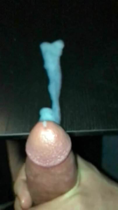 Slo-mo solo cum