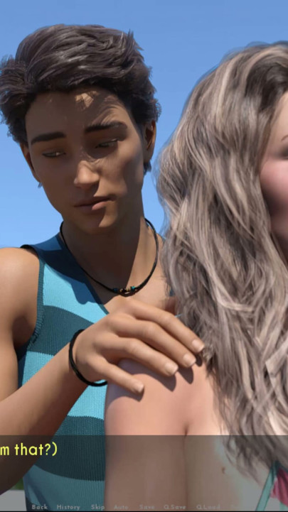 AWAM - Sam massages Sophia’s back with lotion | Clip 3