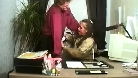 She Is German Secretary Who Got Fucked in Office