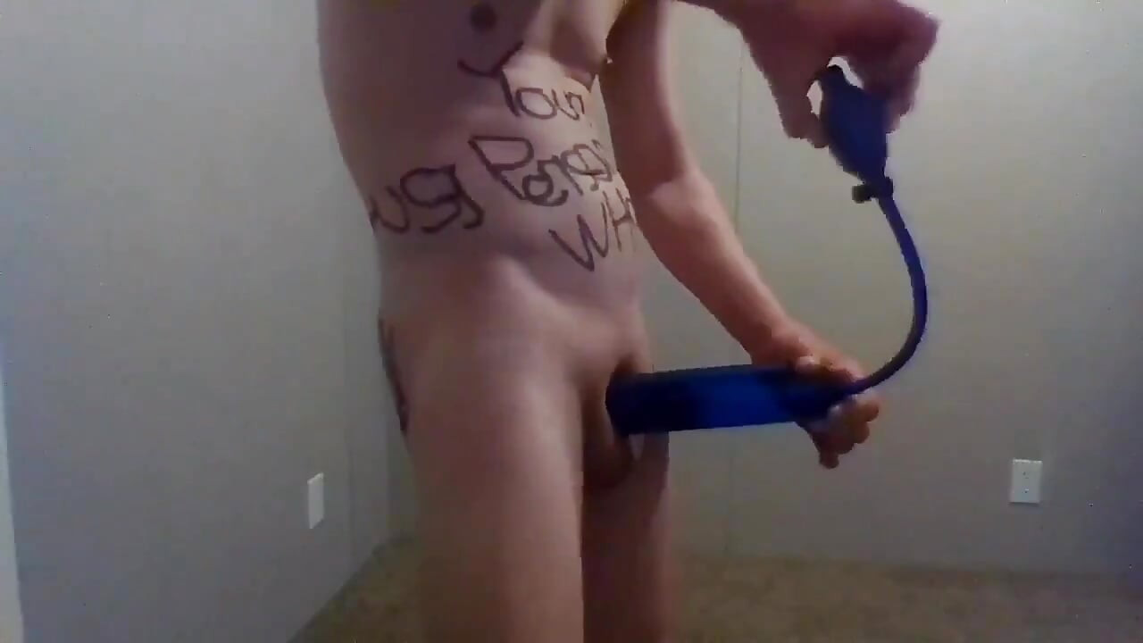 Phallus (penis) Pump; Side View, Close-up 2