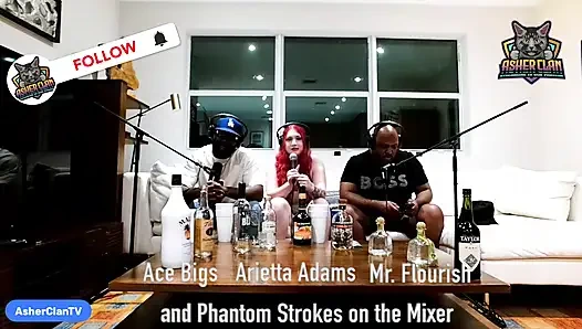 Adult Star Podcast mit Arietta Adams, gehostet von Mrflourish und Ace Bigs