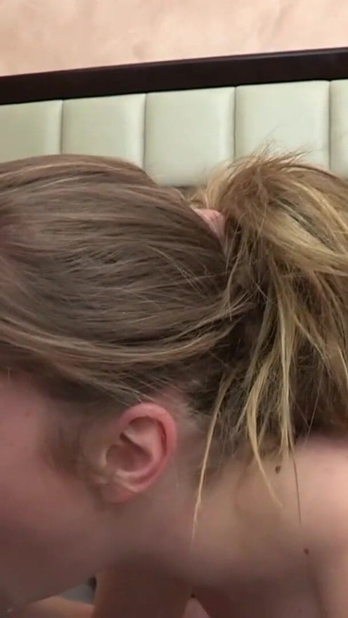 With a hard dick comfortably tucked into her pussy Jessie Andrews enjoys sex and moans | Clip 3