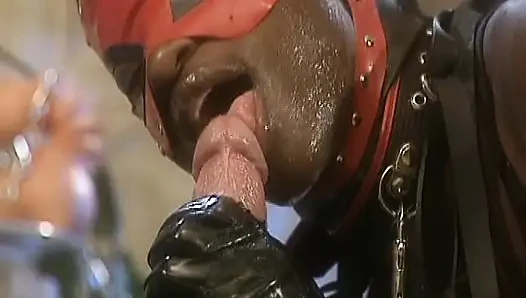 Stunning masked German bitches enjoying anal BDSM action
