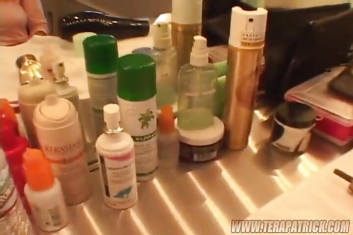 Hairstyling Session Featuring Tera Patrick