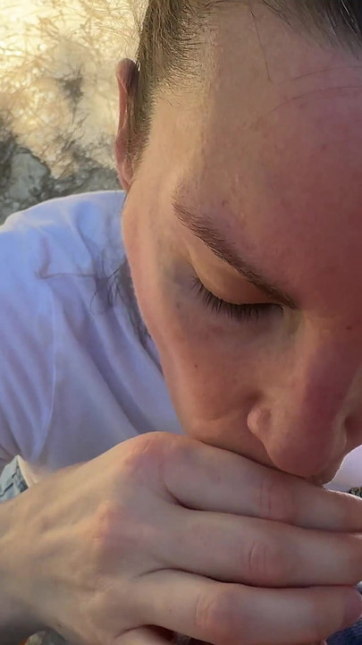 I Suck an Hitch-hiker's Cock in Public