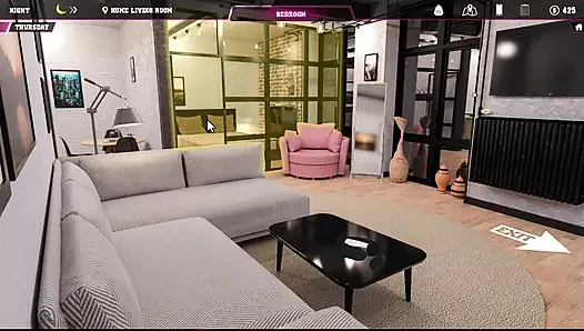 Шаги De Bauchery 32, Райли и Шарон был удивительный день в спа со счастливым окончанием