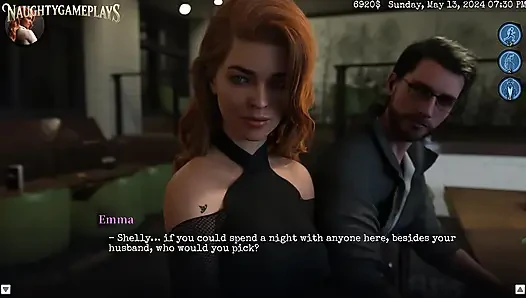 Hot Wife Date Night With Husband and Friends - Boundaries of Morality 21 By Novel-games