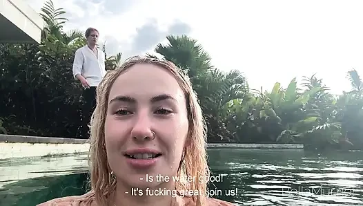 Seks Vlogu - Gerçek Swinger Çift Verlonis ile Orman Yolculuğu