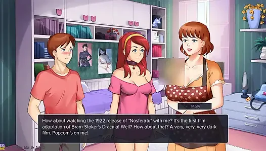 MILFs Plaza #13: Masturbating My MILF Sister-in-law During Movie Night - by Eroticgamesnc