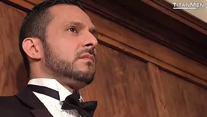 Sex homosexual: Adam Champ și George Ce (sex cu prezervativ)