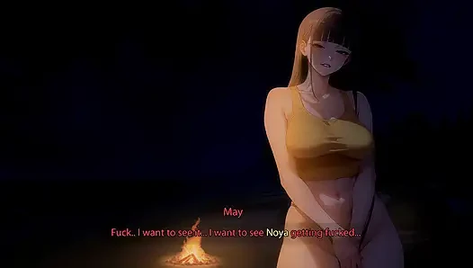 Istri hot ini lagi ngidam orang asing - menggoda suaminya untuk main kartu cuckold - bagian 2