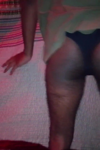 Sexy Black Guy Wearing Underwear Moaning, Talking Dirty Until Cum Hard, Strong Orgasm