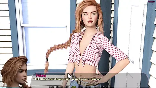 Haley hikayesi #11 - Haley Johannes'e banyoda ayakla muamele yaptı... Diane ve Johannes biraz zaman geçirdiler.