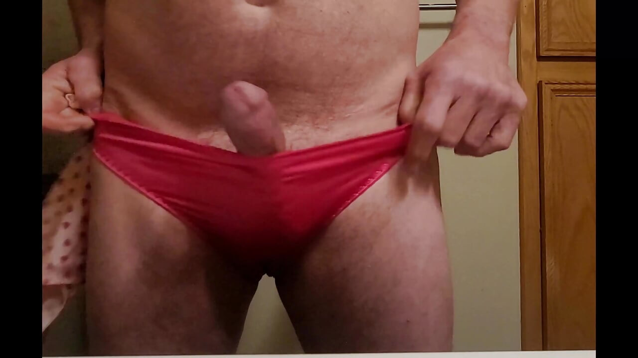 Soft Slow Satin Panty Jack off Session