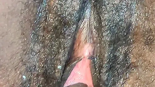 My neighbor fingered me before Missionary fuck! Look at my pretty pussy