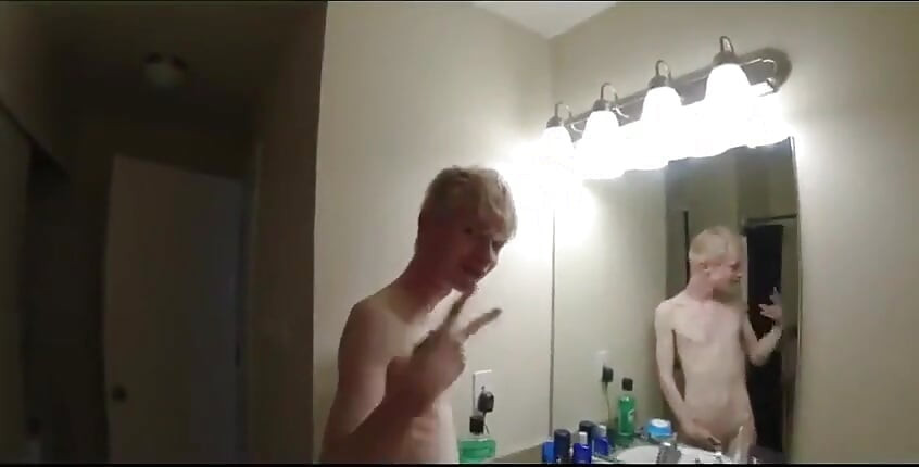 3 Guys Share a Shower