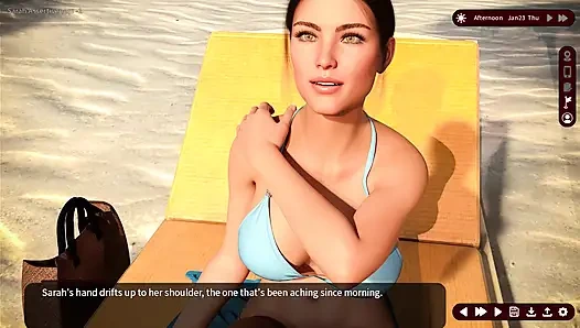 Whispers of Desire - Faithfull Path 10 Sarah Looks Amazing in Her 2 Piece Bikini