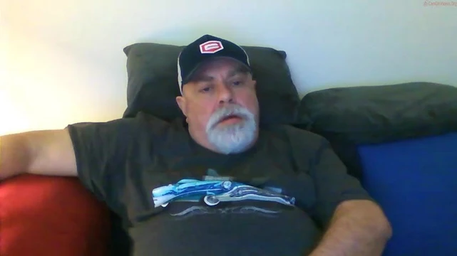 Daddy Jerks Off and Cums