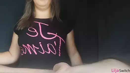 Elastik halkalar – horoz ve toplar handjob