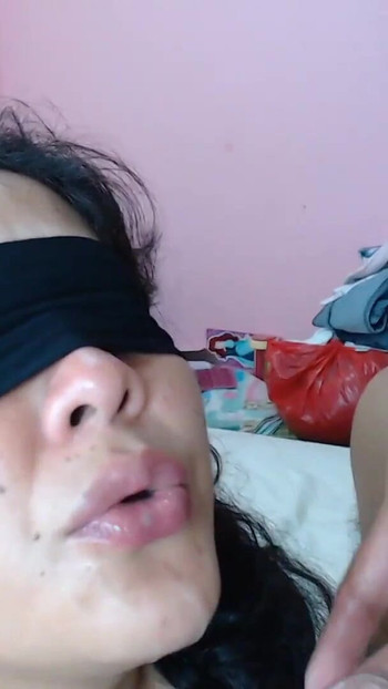 Emotional moment from "Lulita started doing porn since she was 18 years old and she always liked the taste of a good"
