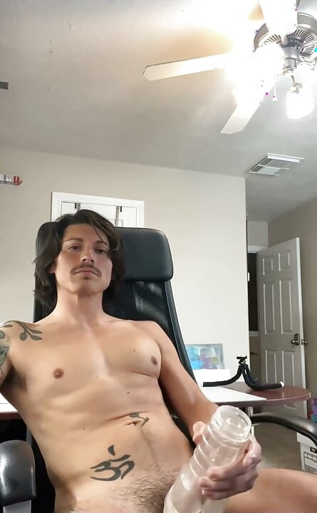 What’s a Better Way to Spend Time at Your Desk Than to Fuck a Fleshlight?