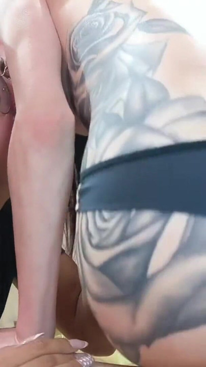 Naughty hottie on the couch husband, wife and friend | Clip 1