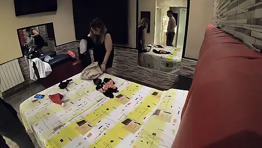 Mature Woman Has Sex with a Young Colombian Man in Buenos Aires