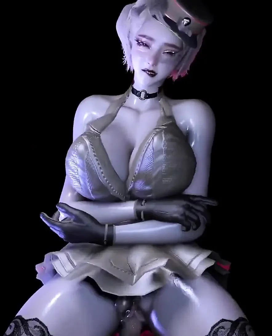 3D 巨乳角色扮演模特被狠操菊花