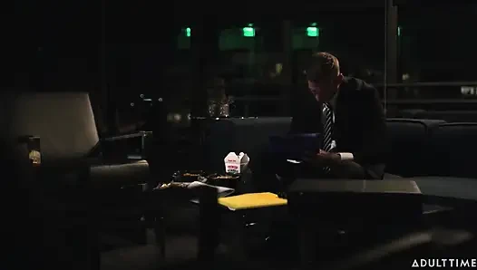 Adult Time - Sexy Intern Kay Lovely Tempts Older Married Boss Into Hot Late-night Office Affair