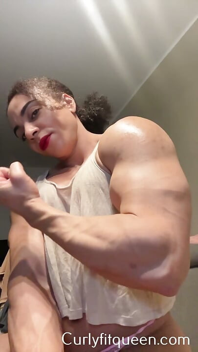 These muscles are so pure that they can blind you.