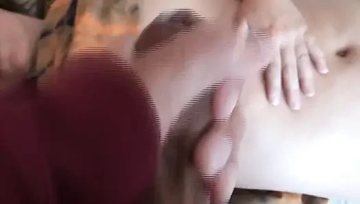On Sunday afternoons, I jerk off a lot and cum while enjoying my beautiful stepmother.