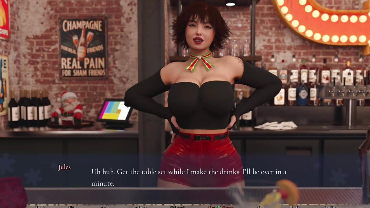 Pool Table Fun with Hot Bartender Girl - Tis the Reason - E01