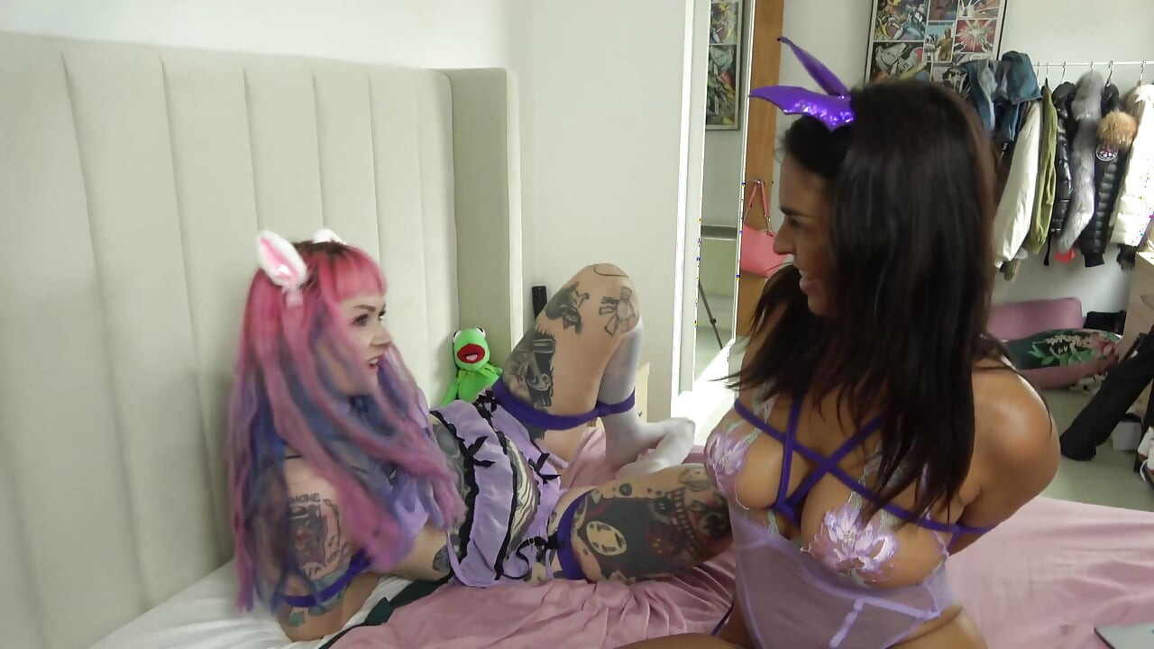 Mimi and Latina's Anime Bondage Play: Tied, Teased, and Gagged for Your Pleasure! (4k)