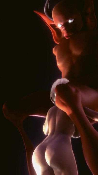 Unforgettable moment from "Demons Fucking Big Ass 2 (Part 1) Animation"
