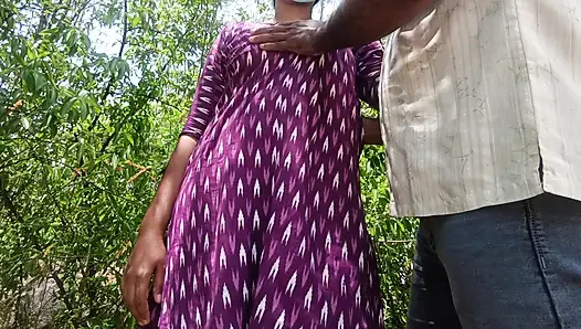 Outdoor cheating Housewife