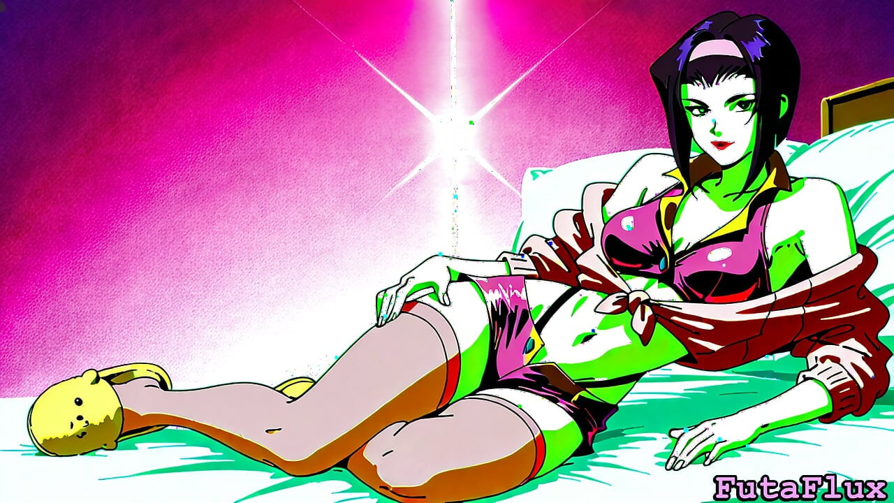Futanari Faye Valentine - ช่วยตัวเอง, ยิงน้ําเงี่ยน, ดูดควยตัวเอง, เพิ่มเติม!