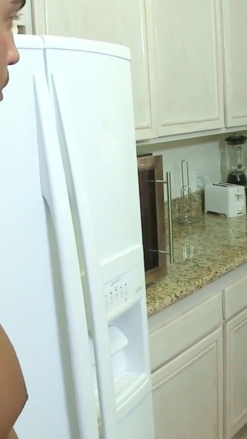 Key moment from "Tiny Virgin Step Sister Wake Up Bro for Defloration Sex"
