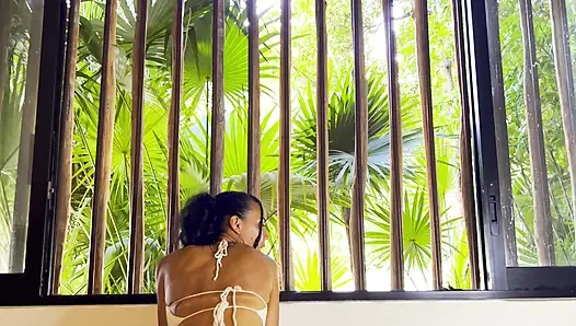 Violeta grey si cewek imut kolombia dientot habis-habisan sampai dicrot di dalam