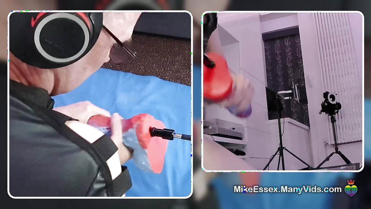 Mike Essex tries an impossible dragon dildo