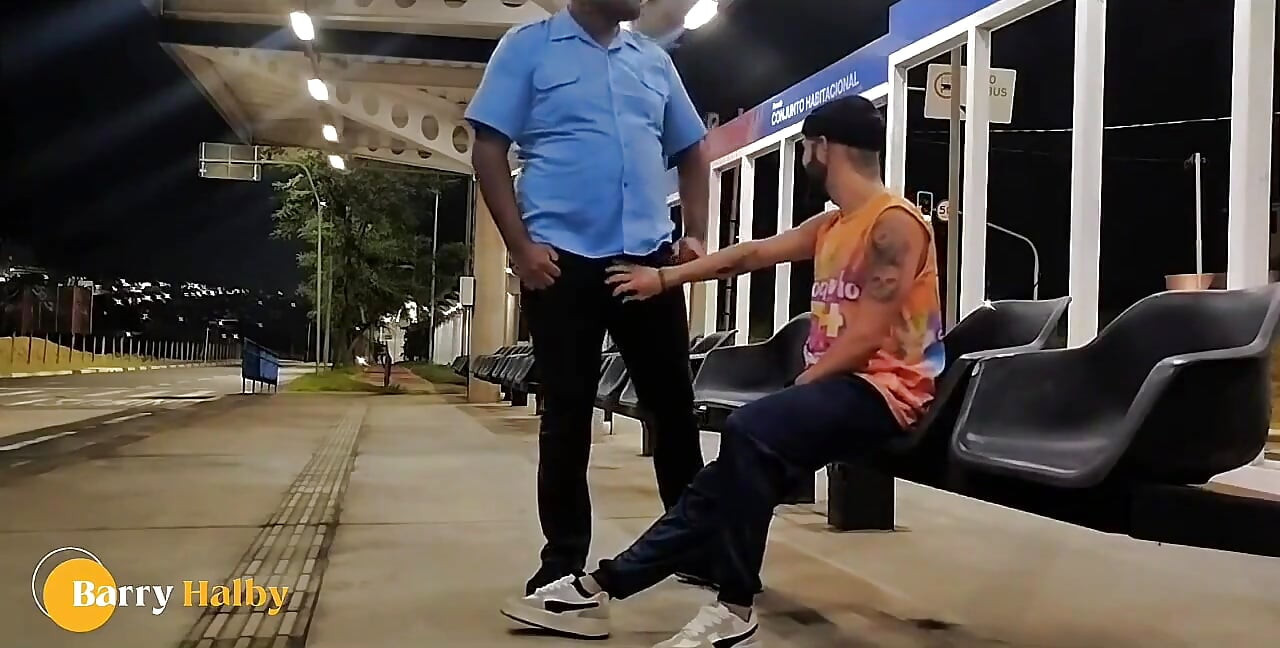 I Sucked the Driver's Dick While Waiting for the Bus.