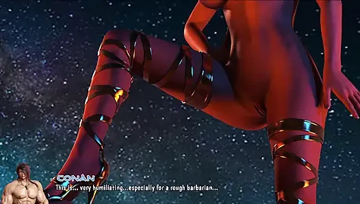Conan Und Prinzessin Harmonia Volle Sexszene Barbarisches Spiel
