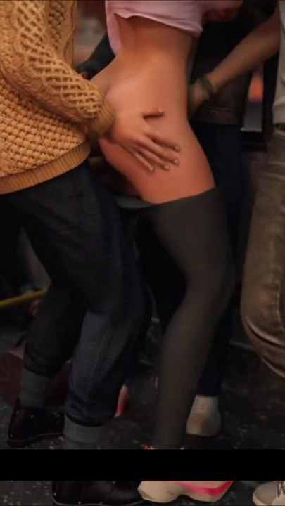 Yasmin Fucked By Group Of Strangers In Public Bus Sex | Clip 3