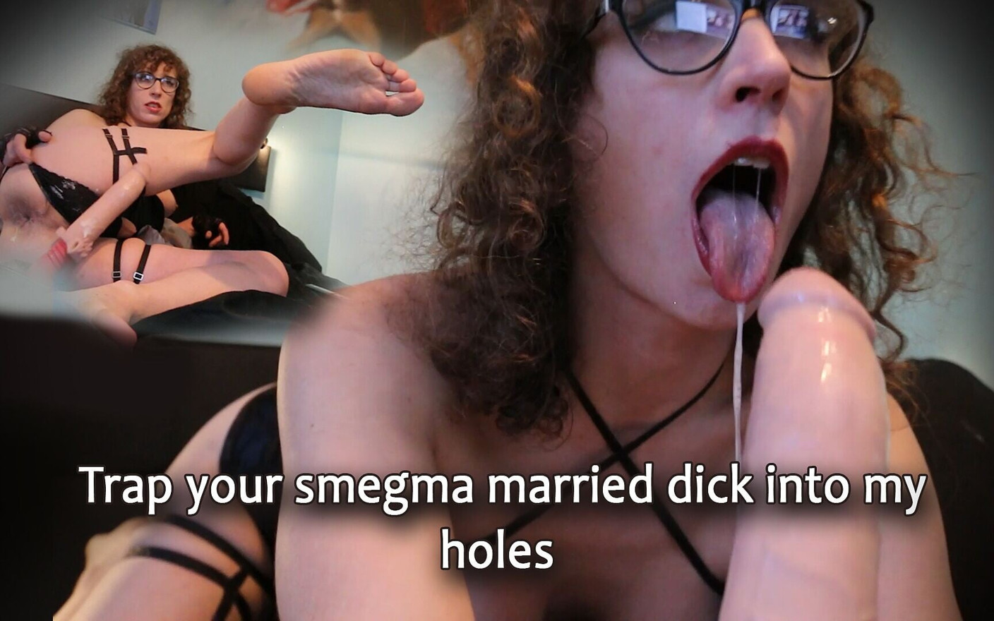 Trap Your Smegma Married Dick Into My Holes