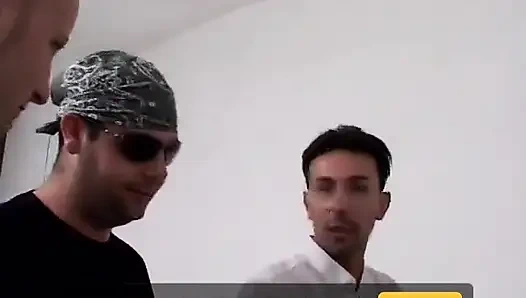 Orgie-action mit behaariger bbw, brünette