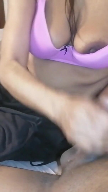 Captivating moment from "Horny Secretary with Bog boobs Enjoys Sucking Big Cock and Getting Fucked by Her Boss in Night"