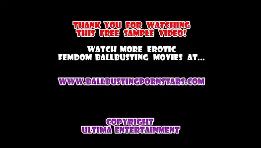 CFNM Hitchhiker Ballbusting and Small Penis Humiliation with Vera King