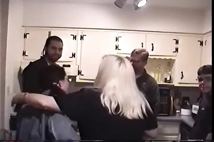 Mature Blonde MILF Drenched in Cum From BBC Gangbang