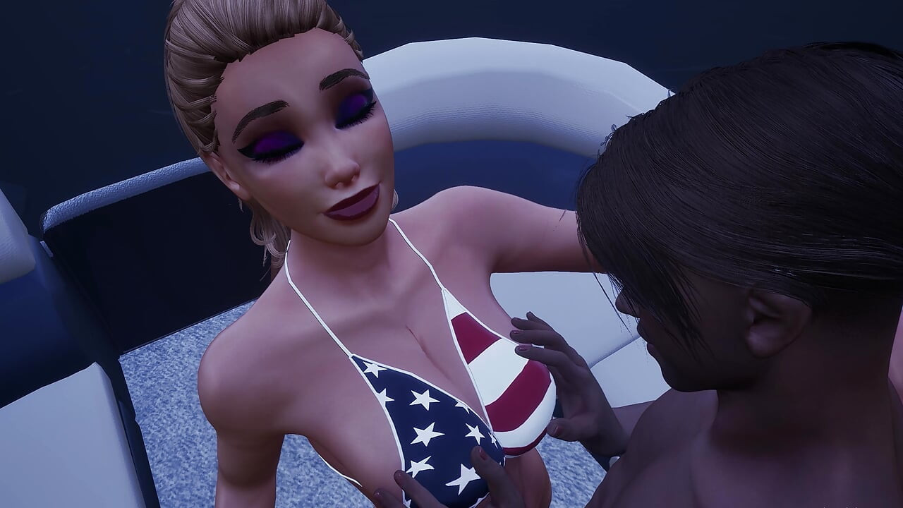 Fucking hot teen on the boat
